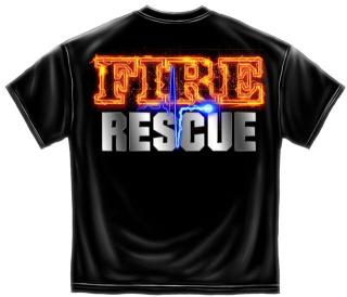 Firefighter T Shirt - Fire Rescue